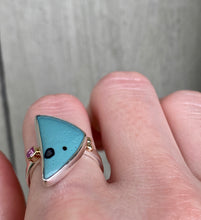 Load image into Gallery viewer, Leland Blue and Tourmaline Statement Ring
