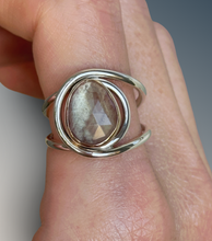 Load image into Gallery viewer, Layered Andesine Statement Ring