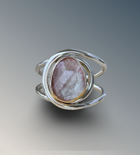 Load image into Gallery viewer, Layered Andesine Statement Ring