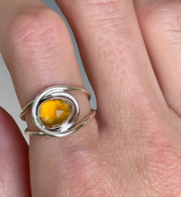 Load image into Gallery viewer, Horizontal Layered Citrine Ring