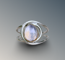 Load image into Gallery viewer, Layered Lavender Quartz Ring