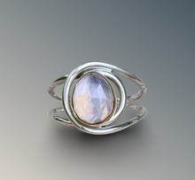 Load image into Gallery viewer, Layered Lavender Quartz Ring