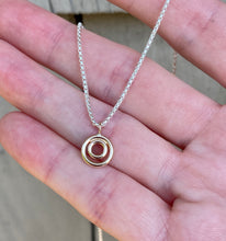 Load image into Gallery viewer, Gold and Silver Circle Necklace