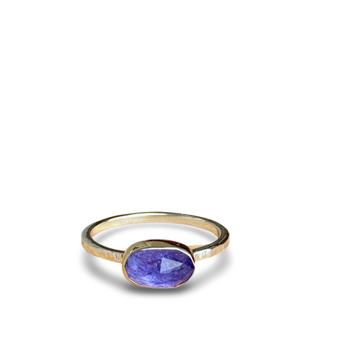 Tanzanite Stacking Ring