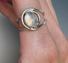 Load image into Gallery viewer, Layered Lavender Quartz Ring