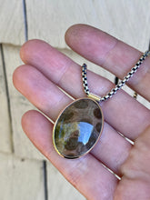 Load image into Gallery viewer, Petoskey Stone Statement Necklace