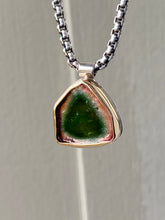 Load image into Gallery viewer, Tourmaline Slice Statement Necklace