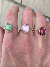 Load image into Gallery viewer, Simple Green Tourmaline Ring